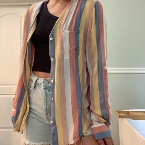 Pastel lightweight Flannel